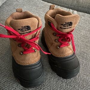 The North Face Kids Boots - Brown and Red